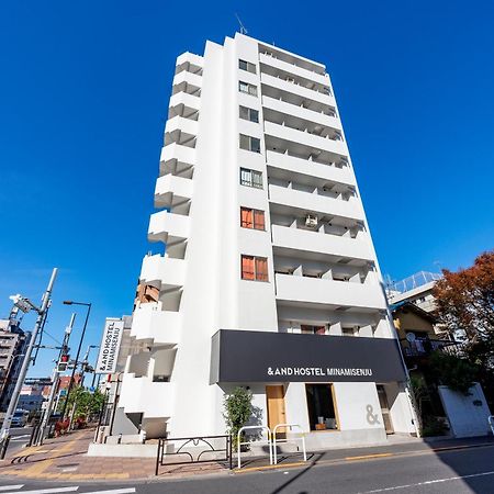 &And Hostel Minamisenju Tokyo Esterno foto