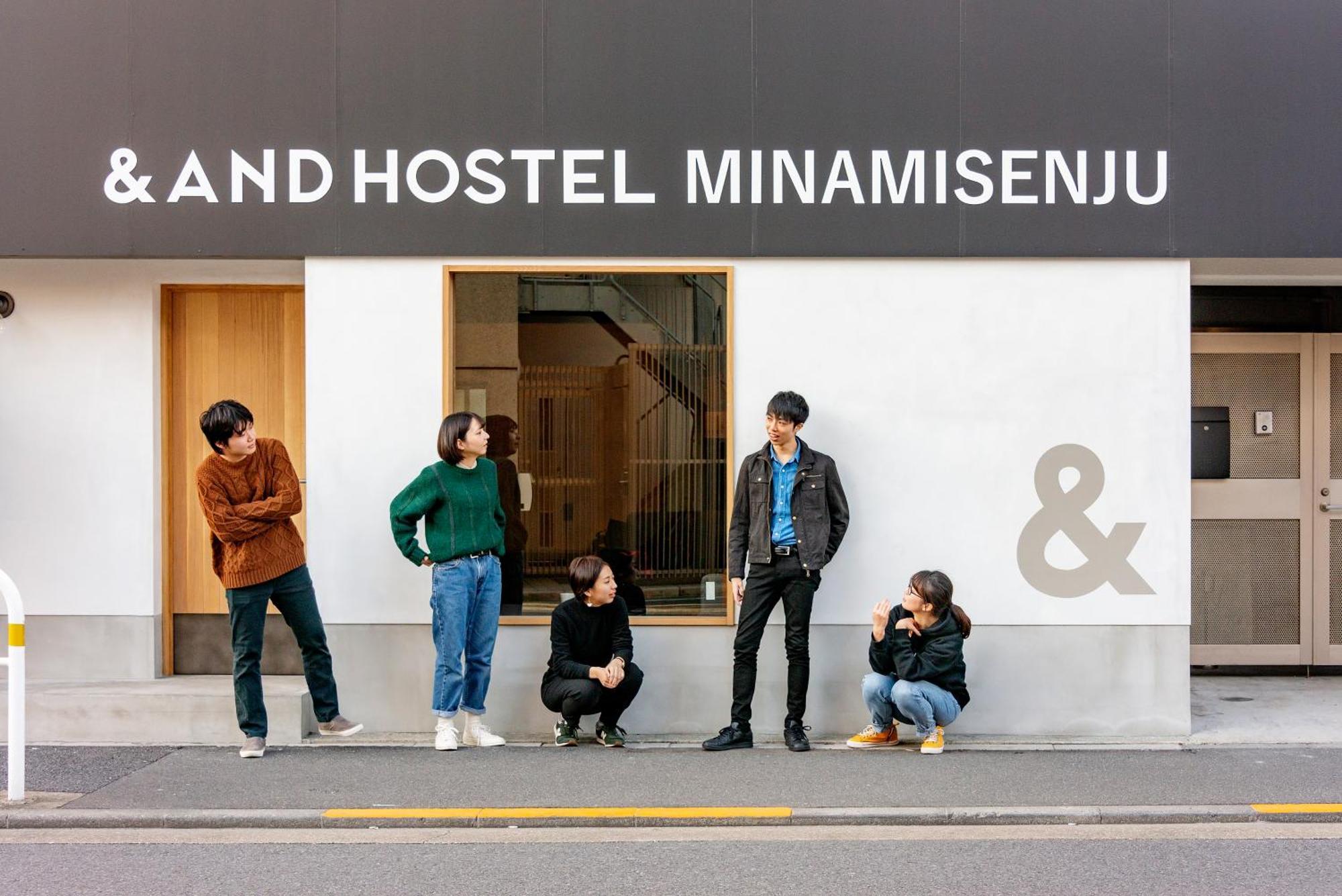 &And Hostel Minamisenju Tokyo Esterno foto